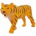 Műanyag tigris figura