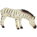 Műanyag játék zebra figura