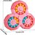 Interaktív forgó varázsbab, giroszkóp, stresszoldó játék - rózsaszín